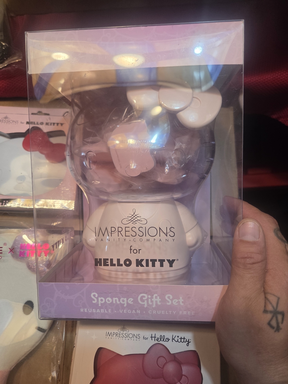 Hello Kitty Pink Compact Mirror Bundle - Picture 5 of 5